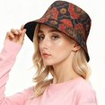 thumbnail image 5 of Custom All-Over Print Bucket Hat, Personalized Acrylic Fisherman Hat, Soft and Warm Casual Outdoor Cap for Daily Wear, 5 of 6