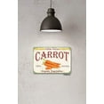 thumbnail image 5 of Farm Fresh Carrot 100% Nature Organic Vegetables Iron Poster Painting Tin Sign Vintage Wall Decor for Cafe Bar Pub Home Beer Decoration Crafts, 5 of 7