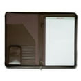 thumbnail image 1 of Dacasso e3403 Leather Deluxe Zip-Around Portfolio - Chocolate Brown, 1 of 1