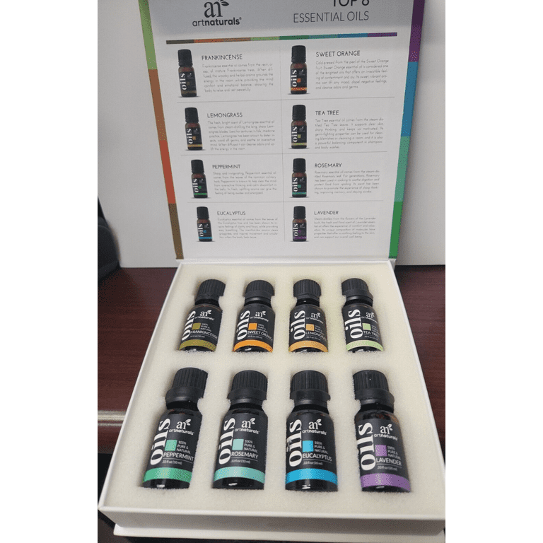 Art Naturals Essential Oils Product Review: Top Eight Essential Oils Kit