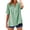 Mint Green, variant on Linen Blouses for Women Button Down Shirt Women Cotton Linen Tops for Women Tunic Top Cotton Gauze Shirt Gauzy Tops for Women Casual Shirts Black S