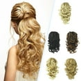 thumbnail image 4 of pitrice Pince à Cheveux Multicolore Optionnelle Queue de Cheval Bouclée style Européen et Américain extensions de Cheveux, 4 of 8