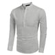 thumbnail image 4 of Camisa de hombre Camisa de lino de manga larga Camisa de algodón casual de corte regular Camisa de verano, 4 of 6