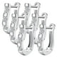 thumbnail image 2 of Pendientes de Dama HorseShoe01 3Pzas Herradura Plata Metal/Circón., 2 of 2
