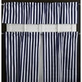 thumbnail image 2 of Cotton Stripes 3 Piece Window Valance Set (11 Colors), 2 of 11