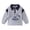 Grey, variant on Trendfront Boys Crewneck Sweatshirts Long Sleeve Cartoon Colorblock Letter Graphic Casual Weekend Outfit Pullover Tops