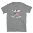 thumbnail image 1 of Elkins West Virginia Patriot Men's Cotton T-Shirt, 1 of 1