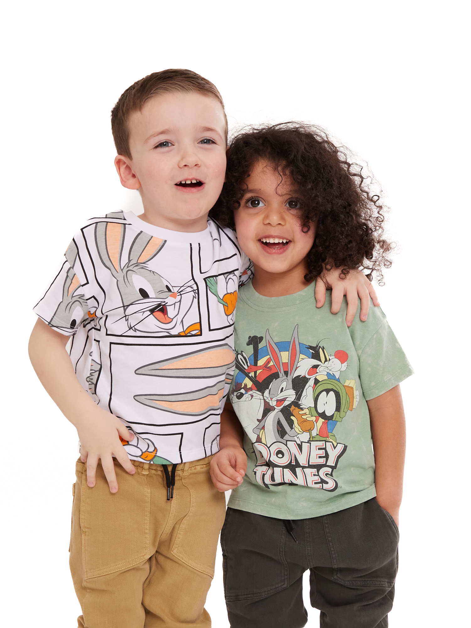 Looney Tunes Toddler Boy Graphic Tees, 2-Pack, Sizes 2T-5T - image 2 of 8