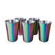 thumbnail image 1 of De tazas de acero inoxidable de 500ml de capacidad para niños y adultos, tazas de Metal inastillable Tomshoo arcoíris, 1 of 7