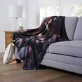 thumbnail image 4 of The Northwest 1BAT-23600-0061-OOF 50 x 60 in. Warner Bros. Batman Anime Harley Silk Touch Throw Blanket, 4 of 5