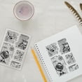 thumbnail image 2 of Travel Adventure Background Clear Stamps for Cards Making Schedule Background Clear Stamp Seals Transparent Stamps for DIY Scrapbooking Photo Album Journal Home Decoration, 2 of 8