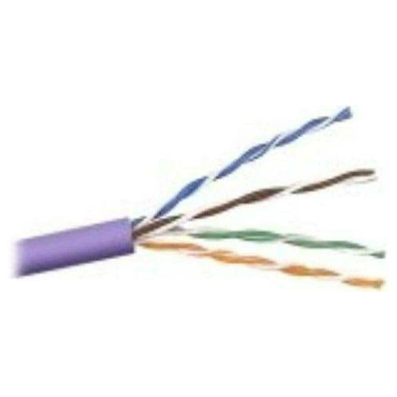 Belkin A7J304-1000-PUR 1000 ft. Cat 5E Purple Network Cable