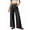 Dark gray, variant on Floral Print Women Long Jeans Wide Leg Casual Denim Pants