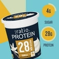 Ratio Yogurt Protein Cultured Dairy Snack, Vanilla, 25g Protein, 24 OZ