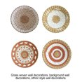 thumbnail image 3 of Monstrate Decoración de pared Natural de línea , tejido fino, para un ambiente tranquilo, decoración artesanal exquisita, 4 pack/lote Decoración del hogar, 3 of 6