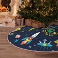 thumbnail image 5 of Haiem Funny Spaceships Pattern Christmas Tree Skirt Merry Christmas Party Christmas Tree Decoration,New Year Decorations-36", 5 of 6