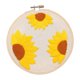 thumbnail image 2 of Kit de bordado de girasoles para adultos, incluye bastidor y hilos de colores. Girasoles 1, 2 of 9