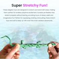 thumbnail image 4 of Figura de acción de cocodrilo Toy SENSORY4U, 16 unidades, 15 cm, 4 of 7