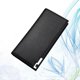 thumbnail image 4 of Cartera de hombre de moda Cartera de almacenamiento de ocio largo para dinero Moneda masculina (Negro), 4 of 5