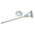 thumbnail image 3 of Rtd Pt100 Temperature Sensor Probe 1/2\" Npt Thread Thermocouple Terminal Head 200Mm, 3 of 8