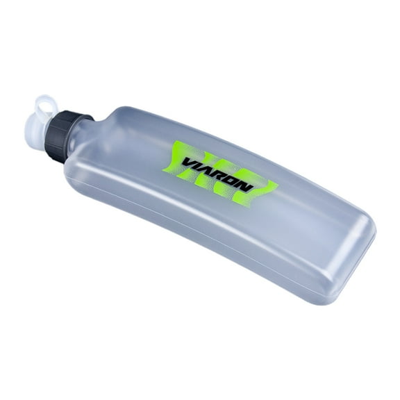 350ml Hiking Water Holder Flat Kettle Portable Cycling Water Cup with Dust Cover