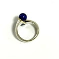 thumbnail image 6 of Pre-Owned Tiffany Women's Silver Gold Lapis Lazuli Combination Ring, 6 of 10