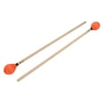 thumbnail image 3 of 1 Pair Marimba Mallets Medium Hard Yarn Head with Maple Handle for Percussion Playing MQ-06, 3 of 7