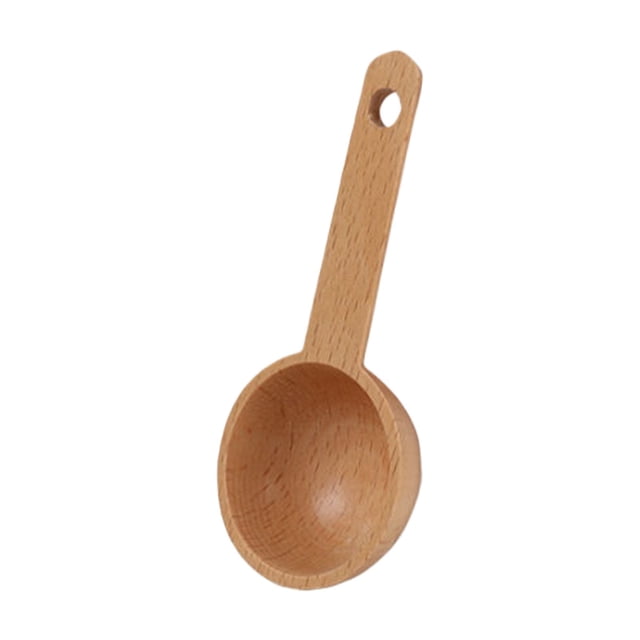 Wooden Coffee Spoon In Walnut Coffee Measuring For Coffee Ground Or Tea Home Kitchen Accessories Coffee 1 Pack