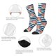thumbnail image 4 of Balery Popcorn Calcetas Largas con Estampado para Hombre y Mujer – Suaves y Transpirables, Talla Única (US 5-11), 4 of 6