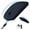 Deep Blue, variant on Rechargeable with Jiggler, Silent Slim for MacBook, iPad, Laptop & PC, USB-C/USB-A Receiver, BT5.2 & 2.4G Portable Optical with Adjustable DPI - Black