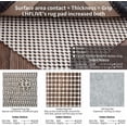 thumbnail image 2 of LHFLIVE 2' x 3' Non-Slip Area Rug Pad 2 Pack Extra Thick Pad for Any Hard Surface Floors, Keep Your Rugs Safe and in Place, 2 of 6