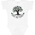 thumbnail image 3 of Inktastic Save the Planet Tree Design with Green Leaves Boys or Girls Baby Bodysuit, 3 of 5