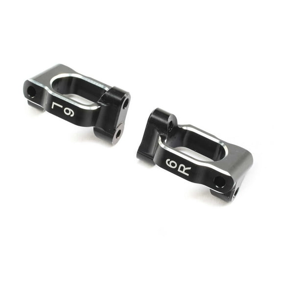 Team Losi Racing Caster Block Set 6 deg Aluminum 22X-4 TLR234118 Electric Car/Truck Option Parts