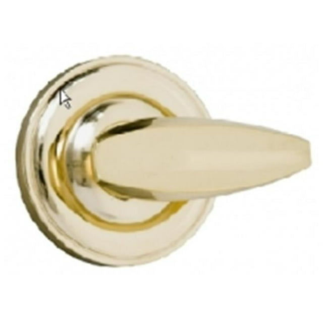 MacKenzie Lever Rosette Passage Set Polished Brass