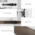 thumbnail image 4 of M optimized Farmhouse Buffet Cabinet with Storage, 54inch Coffee Bar with Sliding Barn Door and 3 Drawers, Wine Bar Cabinet for Kitchen Living Room, 4 of 8