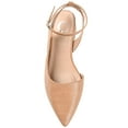 thumbnail image 5 of Journee Womens Keefa Pointed Toe Low Block Heel Pumps, Widths Available, 5 of 10
