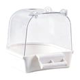 thumbnail image 1 of Cmunyle Hanging Bird Bath Tub Anti Spatter Detachable Easy Clean Shallow Safety Unit For Parrots Budgies Cockatiels Indoor Cage Daily Bathing Use, 1 of 6