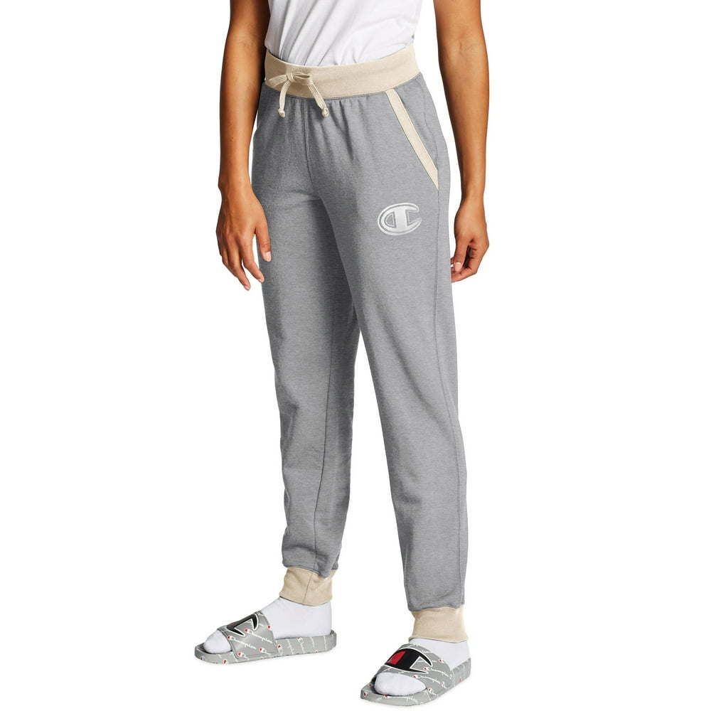 light pink champion joggers