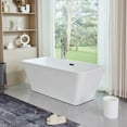 thumbnail image 6 of Vanity Art 67'' x 30'' Freestanding Soaking Bathtub, 6 of 9