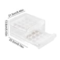thumbnail image 3 of Egg Storage Container 32 Compartment Egg Rack, Large Capacity Plastic Egg Holder for Refrigerator, Clear Egg Carton with Sealed Lid for Freshness, Stackable Egg Bin for Kitchen Countertop Storage, 3 of 6