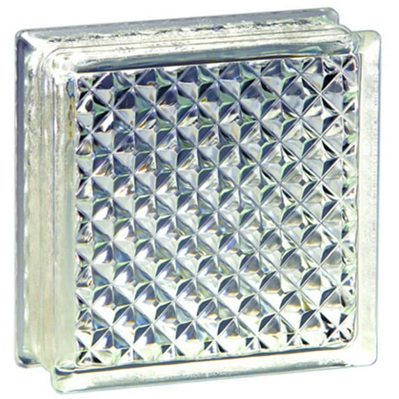 Pittsburgh Corning 110121 Delphi Glass Block, Pack Of 10
