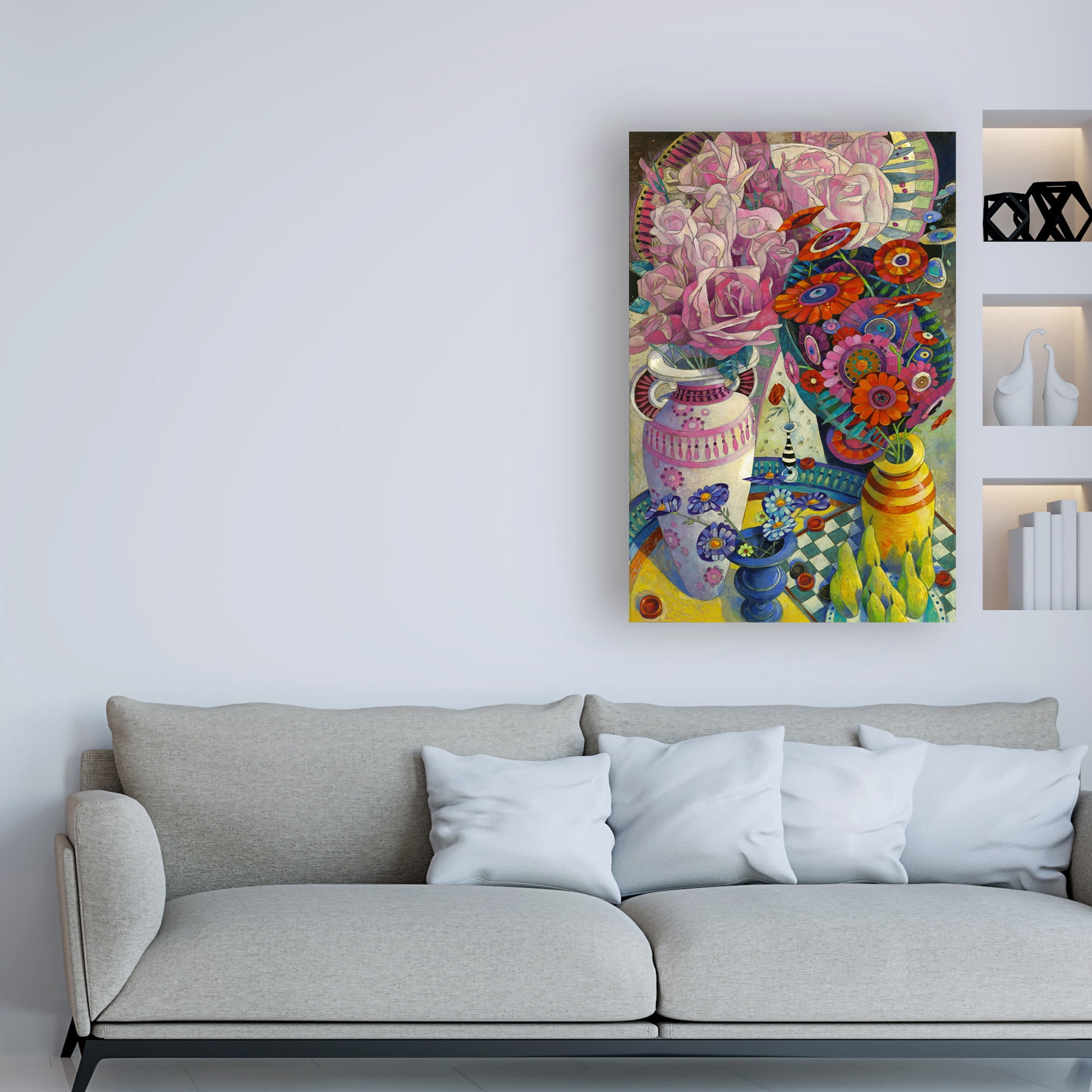 Trademark Fine Art 'From the Garden' Canvas Art by David Galchutt