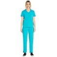 thumbnail image 2 of Scrubstar Women's Antimicrobial Premium Performance Collar Top, Sizes XS-3XL, 2 of 7