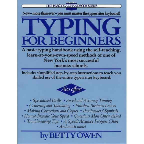 Practical Handbook (Perigee Book) Typing for Beginners, (Paperback)
