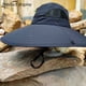 thumbnail image 4 of Sombrero Visera para el sol para hombre Sombrero de pescador Sombrero grande Protector solar UV Sombrero de pescador Sombrero para el sol de verano, 4 of 5