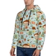 thumbnail image 3 of Daiia Mushroom House Insect Frog for Men's Fashion Hoodies & Sweatshirts with Kangaroo Pocket Hooded Sweatshirt Breathable & Moisture Wicking-X-Large, 3 of 7