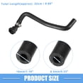 thumbnail image 4 of Manguera de refrigerante del radiador Unique Bargains No.17127596831 para BMW 320i Base 2.0L L4 - Gas 2013-2016 Color negro de goma, 4 of 6