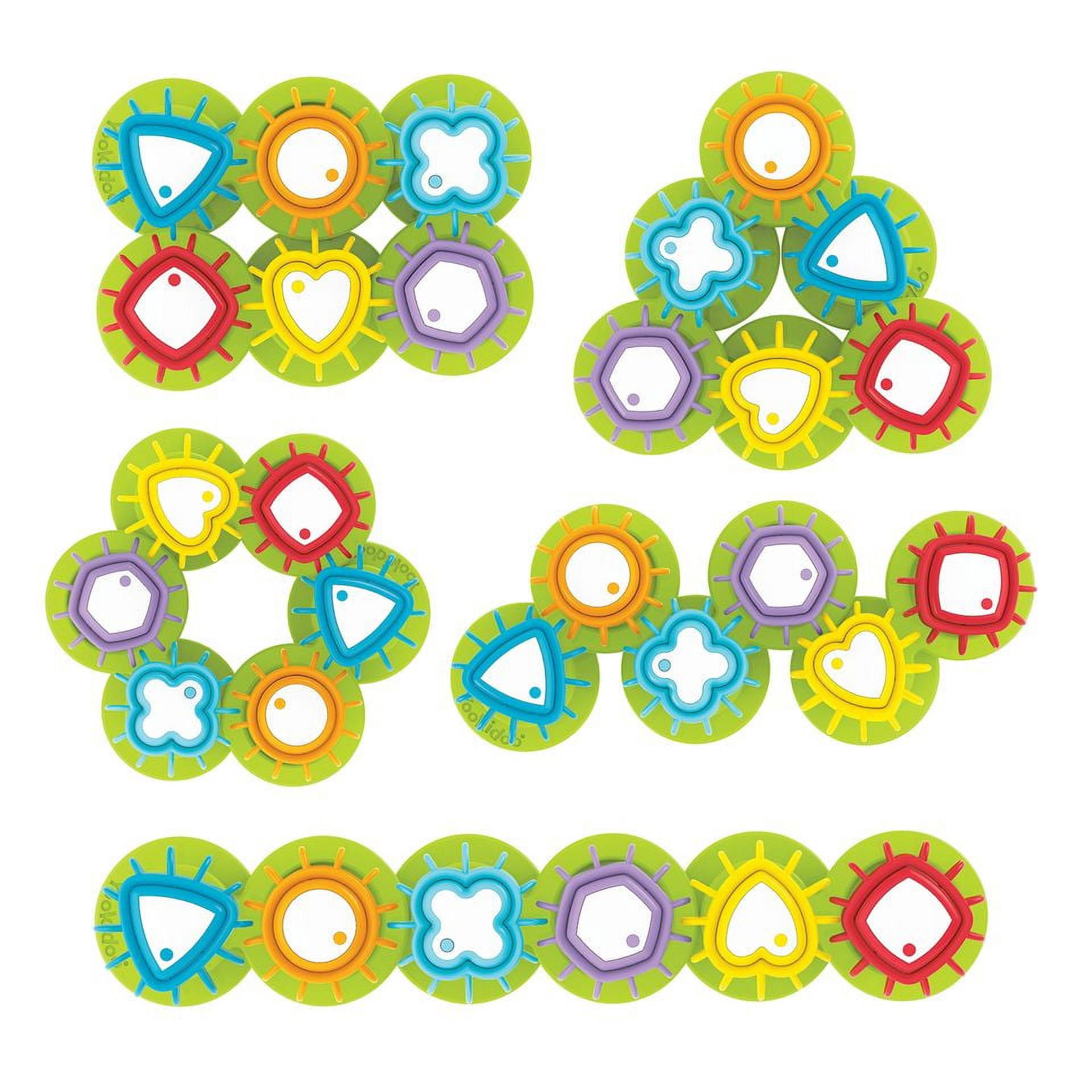 Yookidoo Shape ‘N’ Spin Gear Sorter. A Developmental Activity Toy for Kids Ages 1-3. Toddlers Montessori Sortering Game with Multiple Colors and Shapes, That Also Spins.
