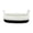 blackD, variant on Aneralied Woven Storage Basket with Handle Boho Cotton Rope Bathroom Countertop Organizer Basket Bathroom Decor 13X6in
