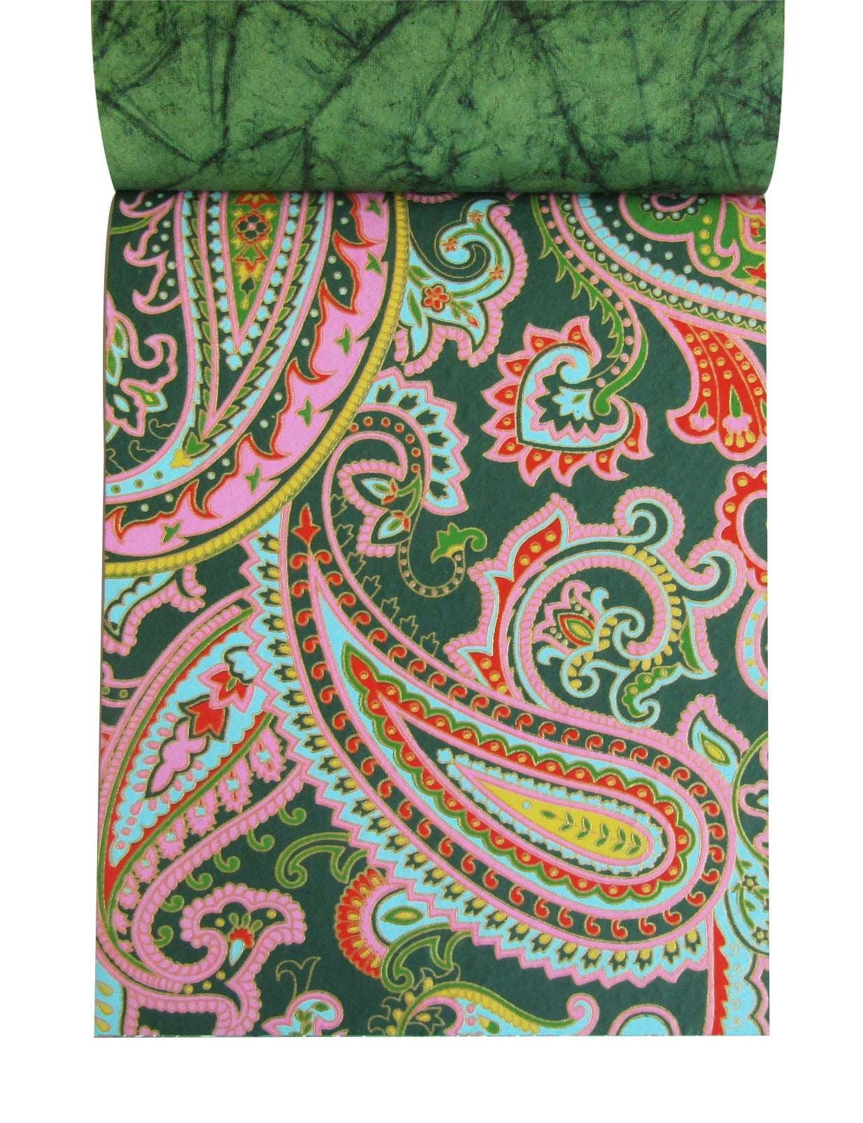 Paperhues Cool Colors Collection Handmade Scrapbook Papers 8.5x11" Pad, 36 Sheets.
